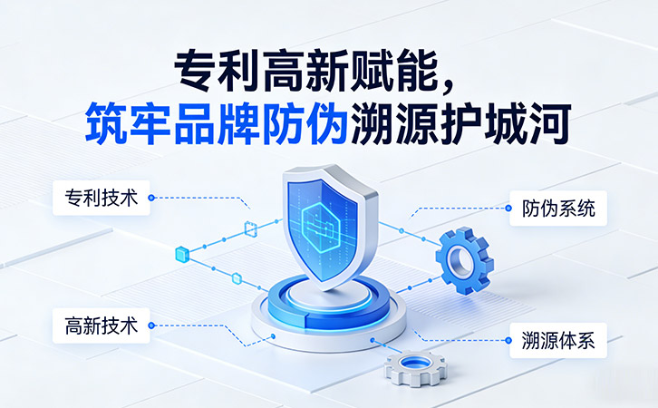 專利高新賦能，筑牢品牌防偽溯源護(hù)城河