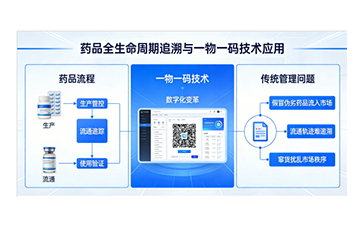 一物一碼賦能藥品溯源，筑牢安全防線
