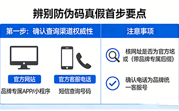 如何辨別防偽碼真假？避免踩坑指南