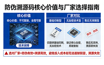 做防偽溯源碼，認(rèn)準(zhǔn)靠譜廠(chǎng)家，避開(kāi)選型誤區(qū)