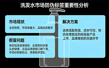 紙質(zhì)不干膠防偽標(biāo)簽：洗發(fā)水品牌包裝防偽的優(yōu)選解決方案